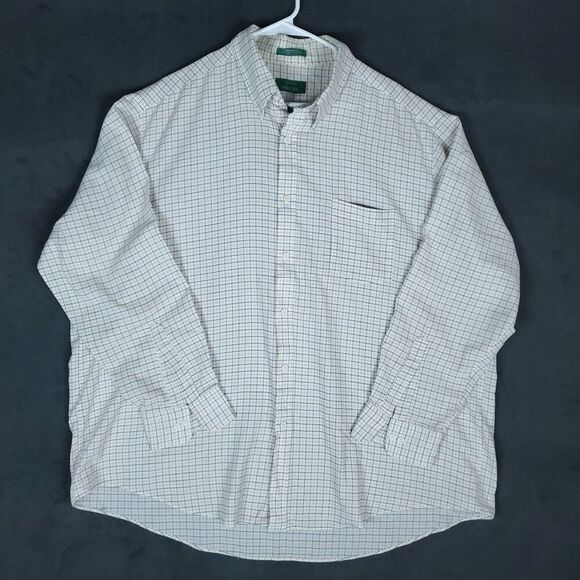 Vintage Sears Perma-Prest Mens Shirt Big Size 19-36/37 Button Up - Picture 1 of 16